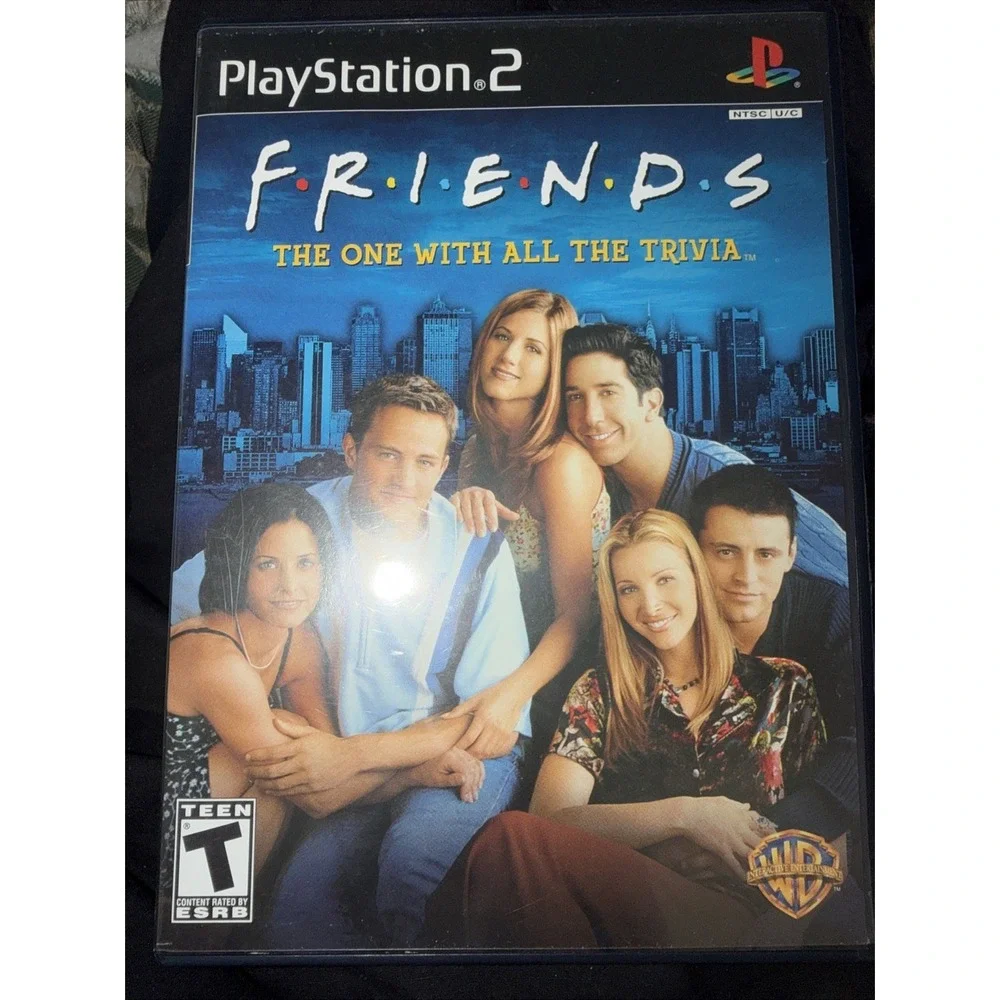 PS2 Friends Trivia Video Game (Sony PlayStation 2 PS2) Complete